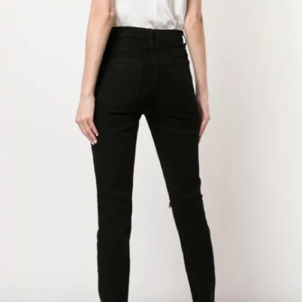 Reformation Serena High Skinny Jeans Black - Picture 7 of 13